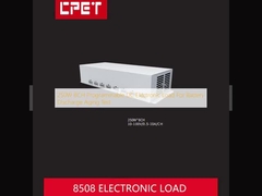 250W 8CH بار الکترونیکی برنامه ریزی شده DC برای آزمایش پیری تخلیه باتری