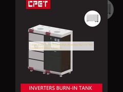 اینورترهای فتوولتائیک رشته ای در مقیاس بزرگ در تجهیزات آزمایش سوزانده می شوند