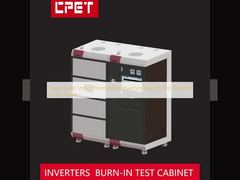 اینورترهای فتوولتائیک با رشته بزرگ در کابینت آزمایش سوزانده می شوند