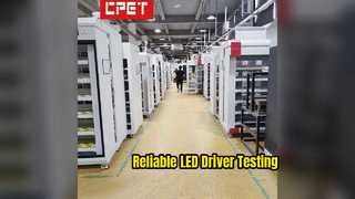 قابلیت اطمینان سوختن درایور LED در محفظه تست شده است