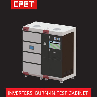 اینورترهای فتوولتائیک با رشته بزرگ در کابینت آزمایش سوزانده می شوند